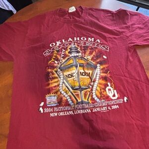 Oklahoma Sooners 2004 Championship T-Shirt